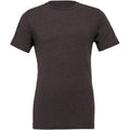 Dark Grey Heather - Front - Bella + Canvas Unisex Adult CVC Heather Long-Sleeved T-Shirt