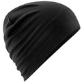 Black - Front - Beechfield Unisex Adult Merino Wool Beanie