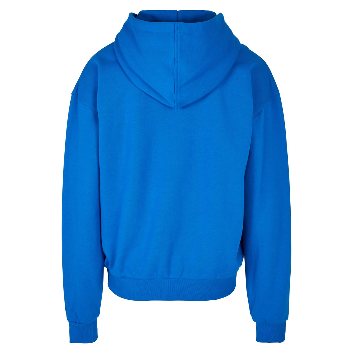 Cobalt Blue - Back - Build Your Brand Mens Ultra Heavyweight Full Zip Hoodie