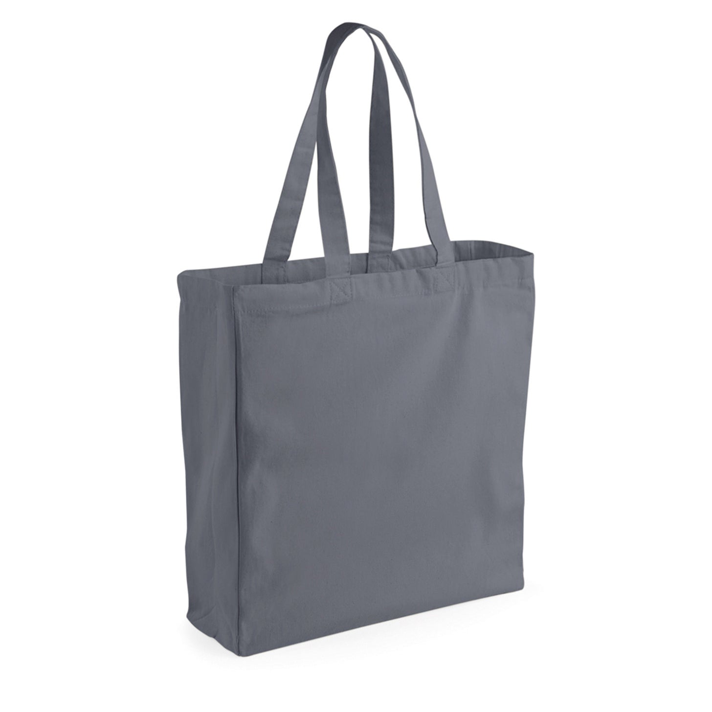 Graphite Grey - Front - Westford Mill Classic Canvas Shopper