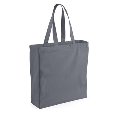 Graphite Grey - Front - Westford Mill Classic Canvas Shopper