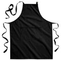 Black - Front - Westford Mill Unisex Adult Fairtrade Full Apron