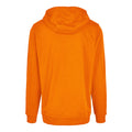 Paradise Orange - Back - Build Your Brand Mens Heavyweight Hoodie