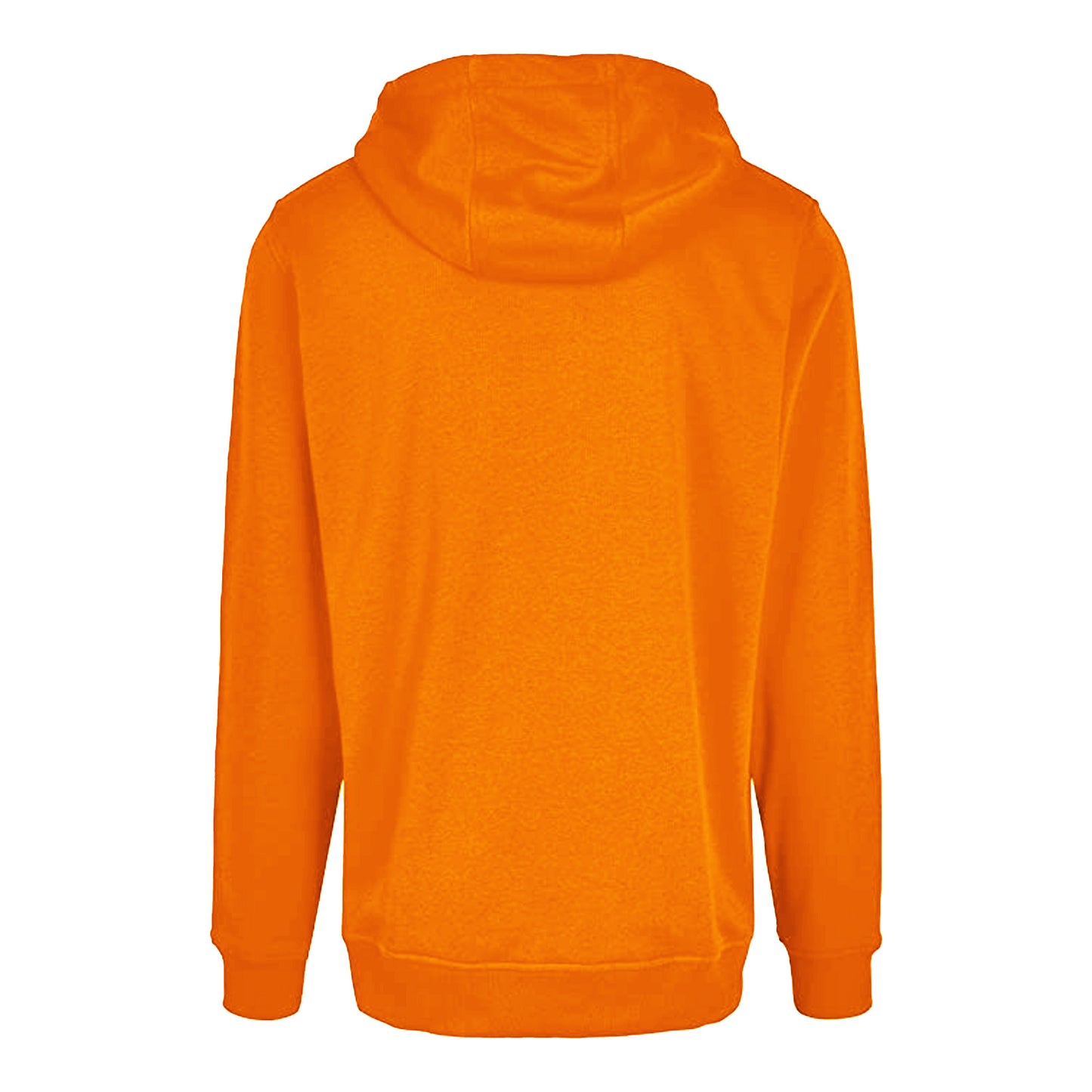 Paradise Orange - Back - Build Your Brand Mens Heavyweight Hoodie