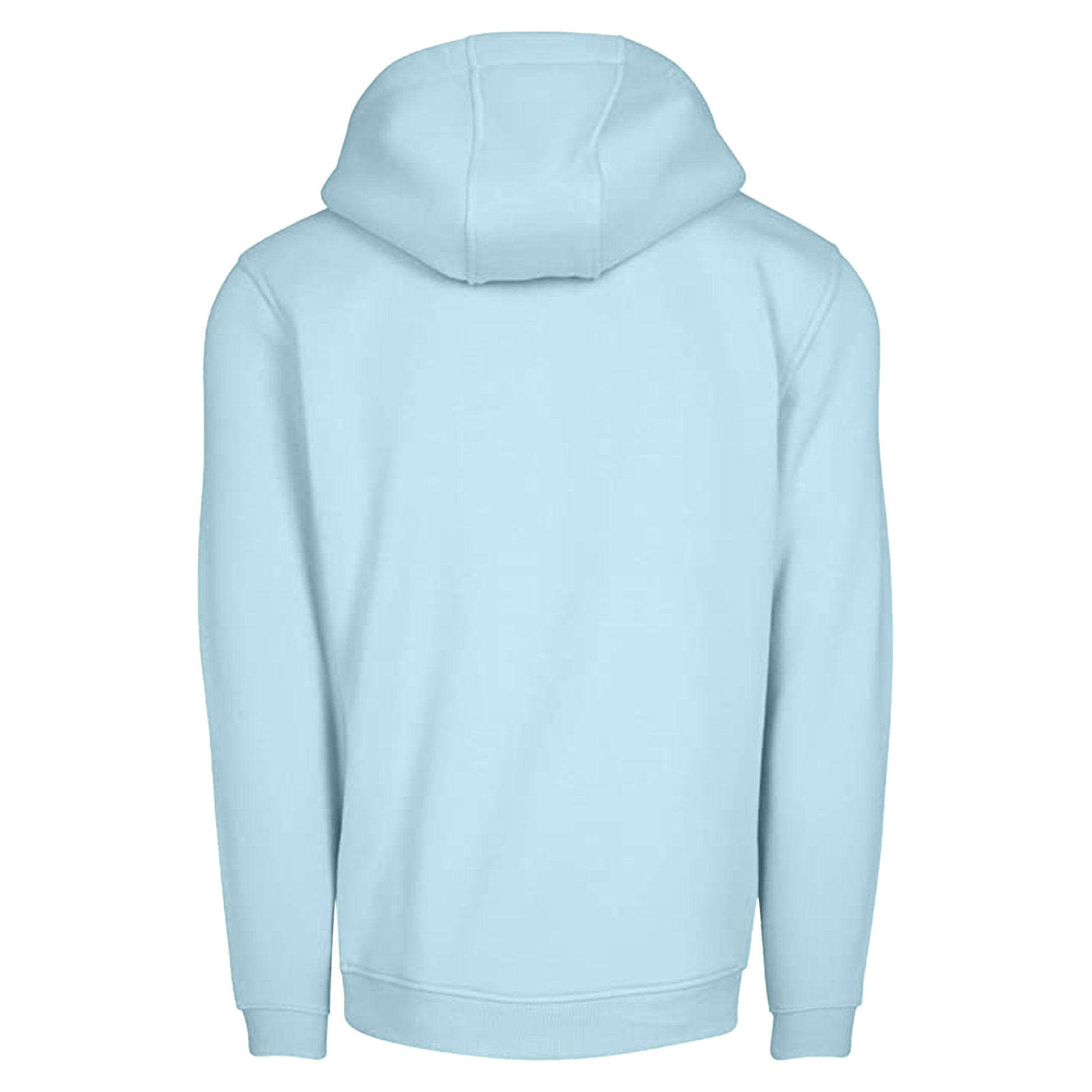 Ocean Blue - Back - Build Your Brand Mens Heavyweight Hoodie