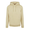 Soft Yellow - Front - Build Your Brand Mens Heavyweight Hoodie