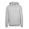 Light Asphalt - Front - Build Your Brand Mens Heavyweight Hoodie