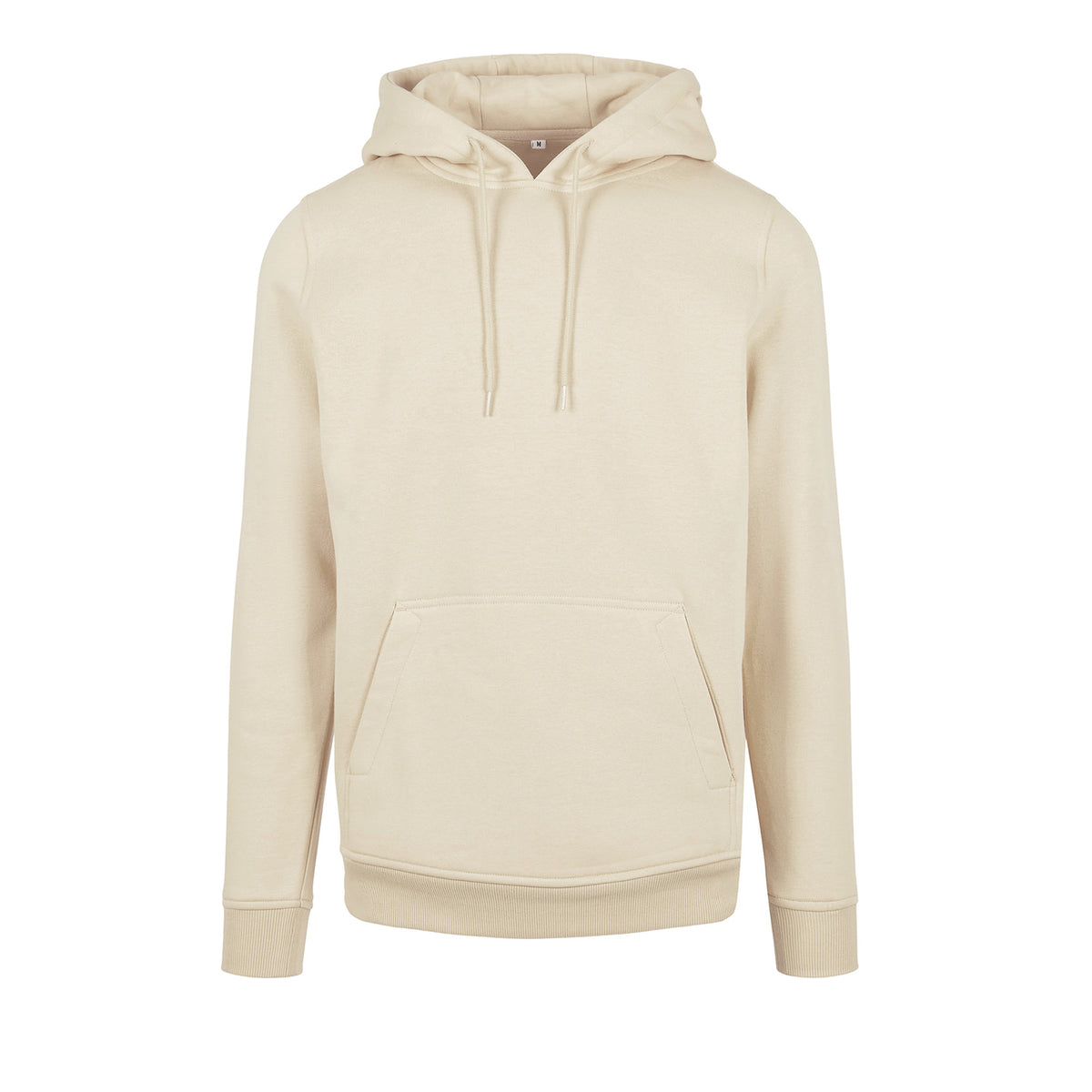 Sand - Front - Build Your Brand Mens Heavyweight Hoodie