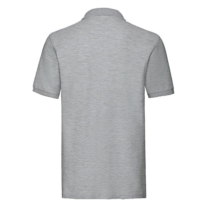 Athletic Heather - Back - Fruit of the Loom Mens Premium Heathered Polo Shirt