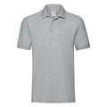 Athletic - Front - Fruit of the Loom Mens Premium Heathered Polo Shirt