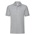 Athletic Heather - Front - Fruit of the Loom Mens Premium Heathered Polo Shirt