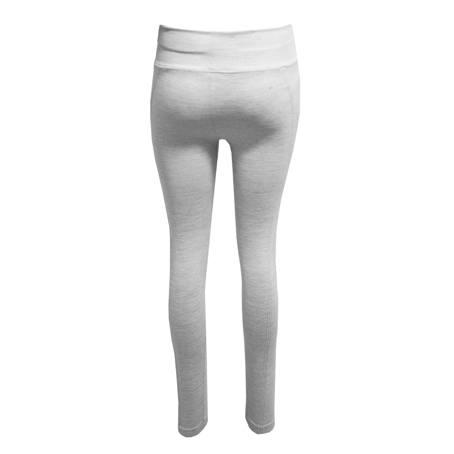 Cool Grey - Side - TriDri Womens-Ladies Melange Sculpted Seamless 3D Leggings