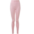 Light Pink - Front - TriDri Womens-Ladies Melange Sculpted Seamless 3D Leggings