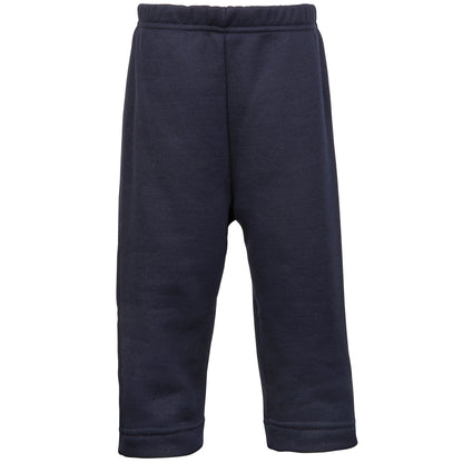 Navy - Front - Maddins Baby Unisex Coloursure Pre-school Jogging Pants - Jog Bottoms