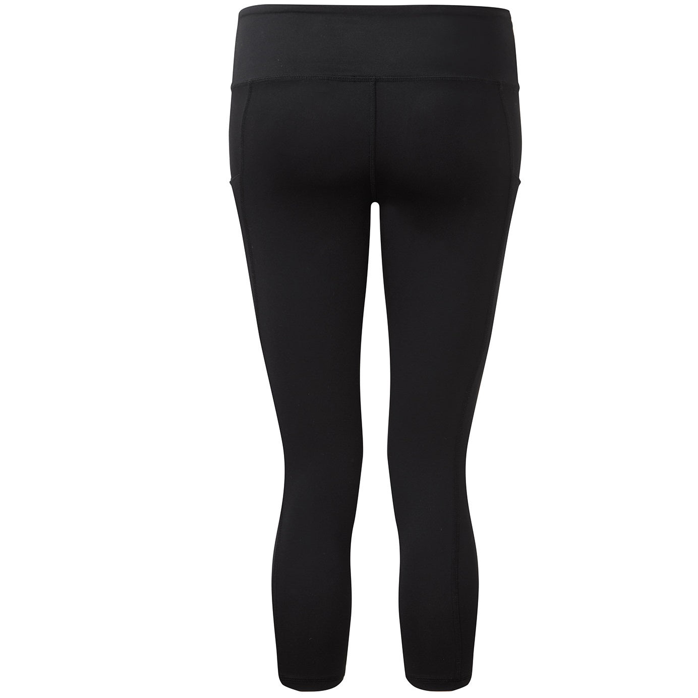 Black - Back - TriDri Womens-Ladies Performance Recycled 3-4 Leggings