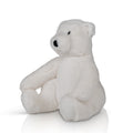 White - Pack Shot - Mumbles Printme Eco Friendly Polar Bear Teddy Bear