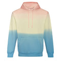 Pastel Sunset Dip - Front - Awdis Unisex Adult Tie Dye Hoodie