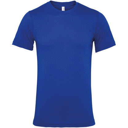 True Royal - Front - Bella + Canvas Unisex Adult Jersey Crew Neck T-Shirt