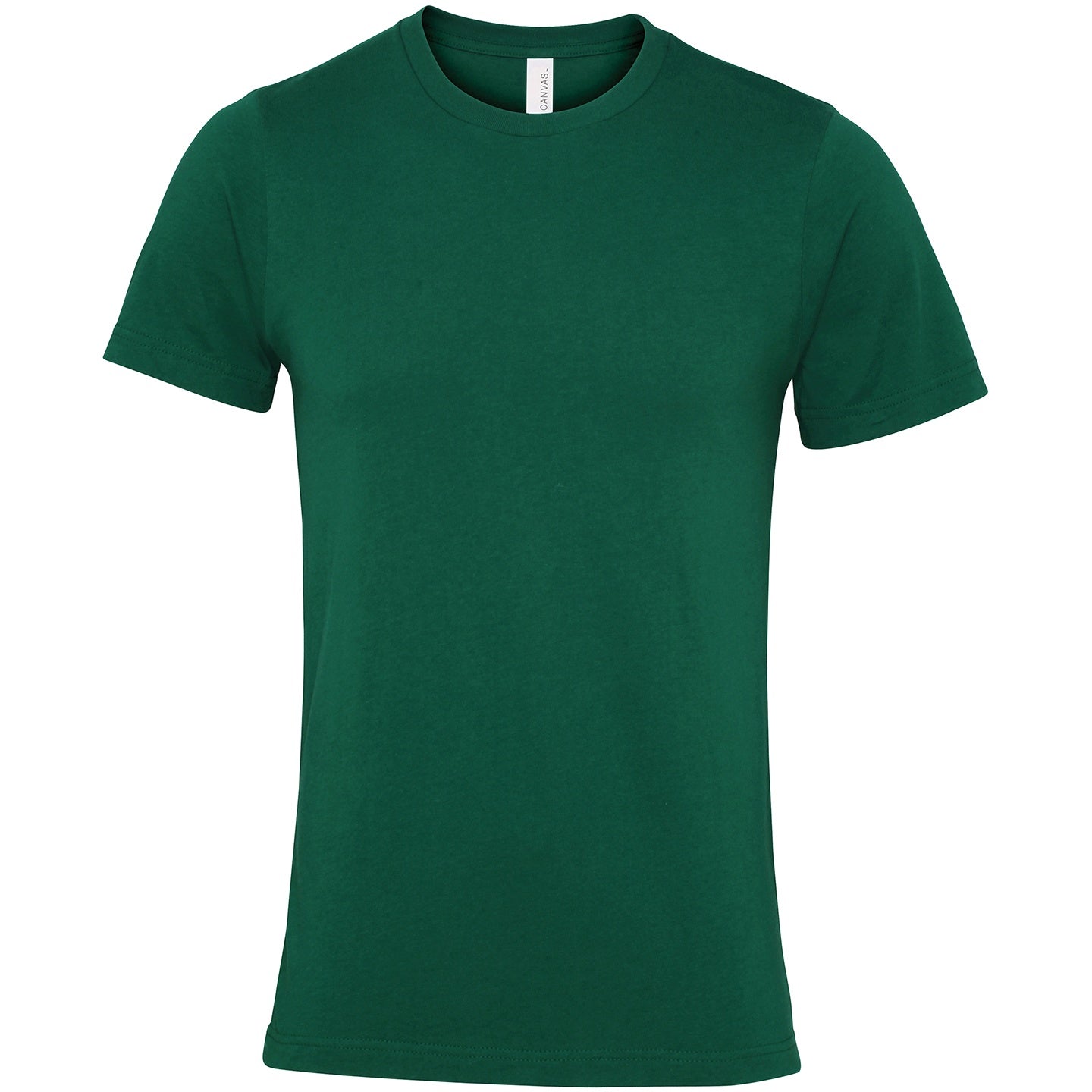 Evergreen - Front - Bella + Canvas Unisex Adult Jersey Crew Neck T-Shirt