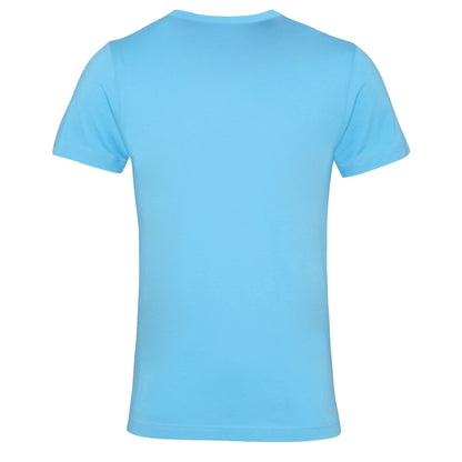 Ocean Blue - Back - Bella + Canvas Unisex Adult Jersey Crew Neck T-Shirt