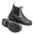 Black - Side - WORK-GUARD by Result Unisex Adult Kane Leather Safety Dealer Boots