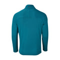 Bright Spruce-Obsidian Blue-Black - Back - Nike Mens Vapor Half Zip Top