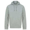 Heather Grey - Front - Henbury Unisex Adult Sustainable Hoodie