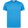 Olympian Blue - Front - Tombo Mens Performance Recycled T-Shirt