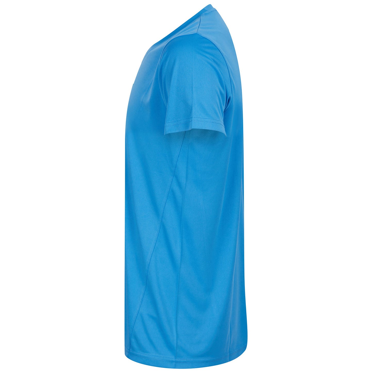 Olympian Blue - Side - Tombo Mens Performance Recycled T-Shirt