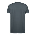 Charcoal - Back - Tombo Mens Performance Recycled T-Shirt