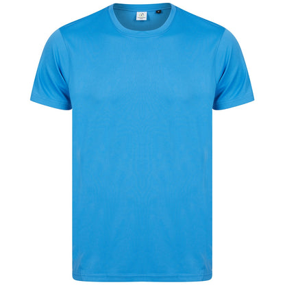 Olympus Blue - Front - Tombo Mens Performance Recycled T-Shirt