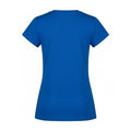 Intense Blue - Back - Build Your Brand Womens-Ladies Basic T-Shirt
