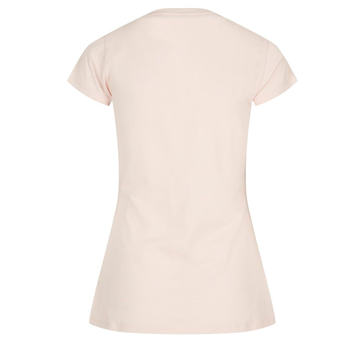 Pink - Side - Build Your Brand Womens-Ladies Basic T-Shirt