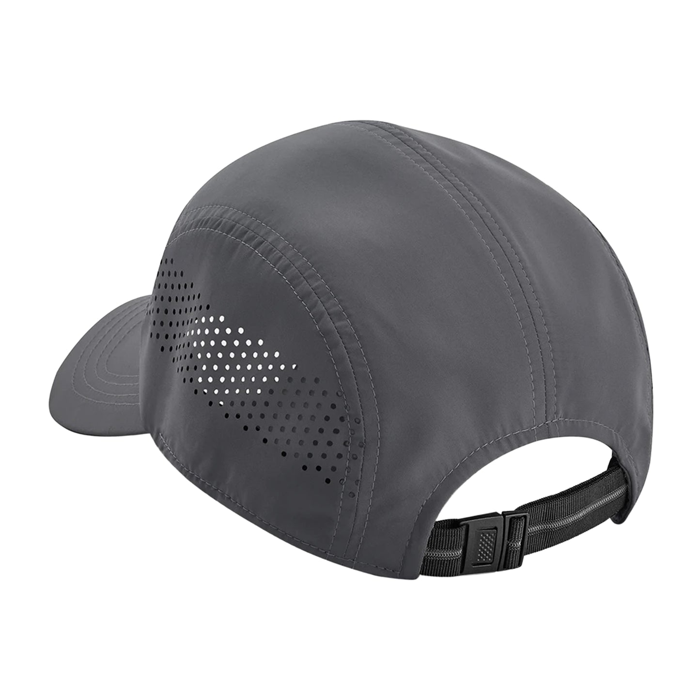 Graphite Grey - Back - Beechfield Technical Running Cap