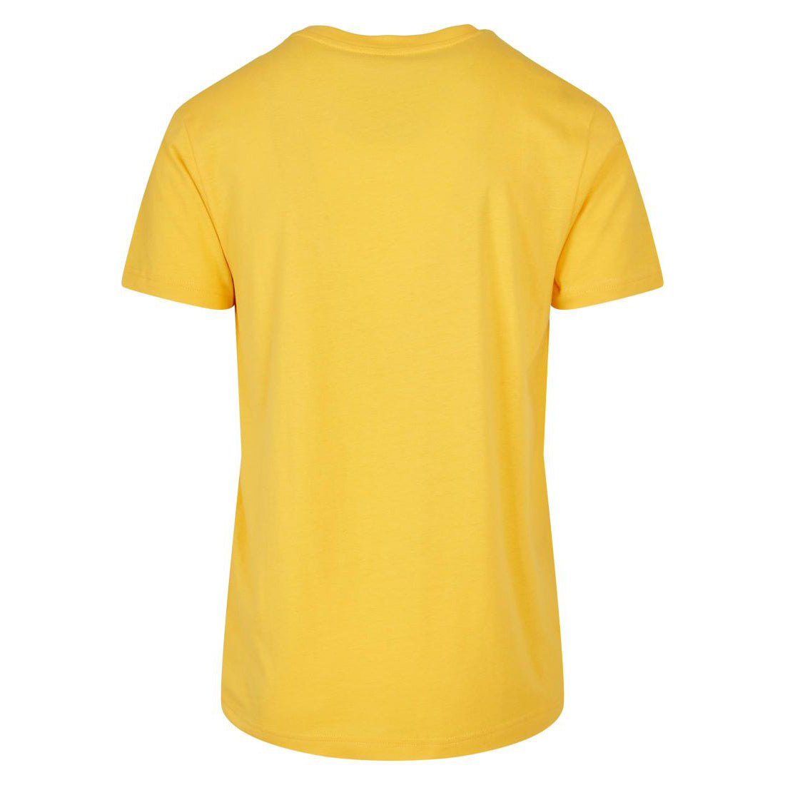 Taxi Yellow - Back - Build Your Brand Mens Basic Round Neck T-Shirt