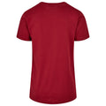 Burgundy - Back - Build Your Brand Mens Basic Round Neck T-Shirt