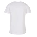 White - Lifestyle - Build Your Brand Mens Basic Round Neck T-Shirt