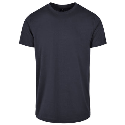 Navy - Front - Build Your Brand Mens Basic Round Neck T-Shirt
