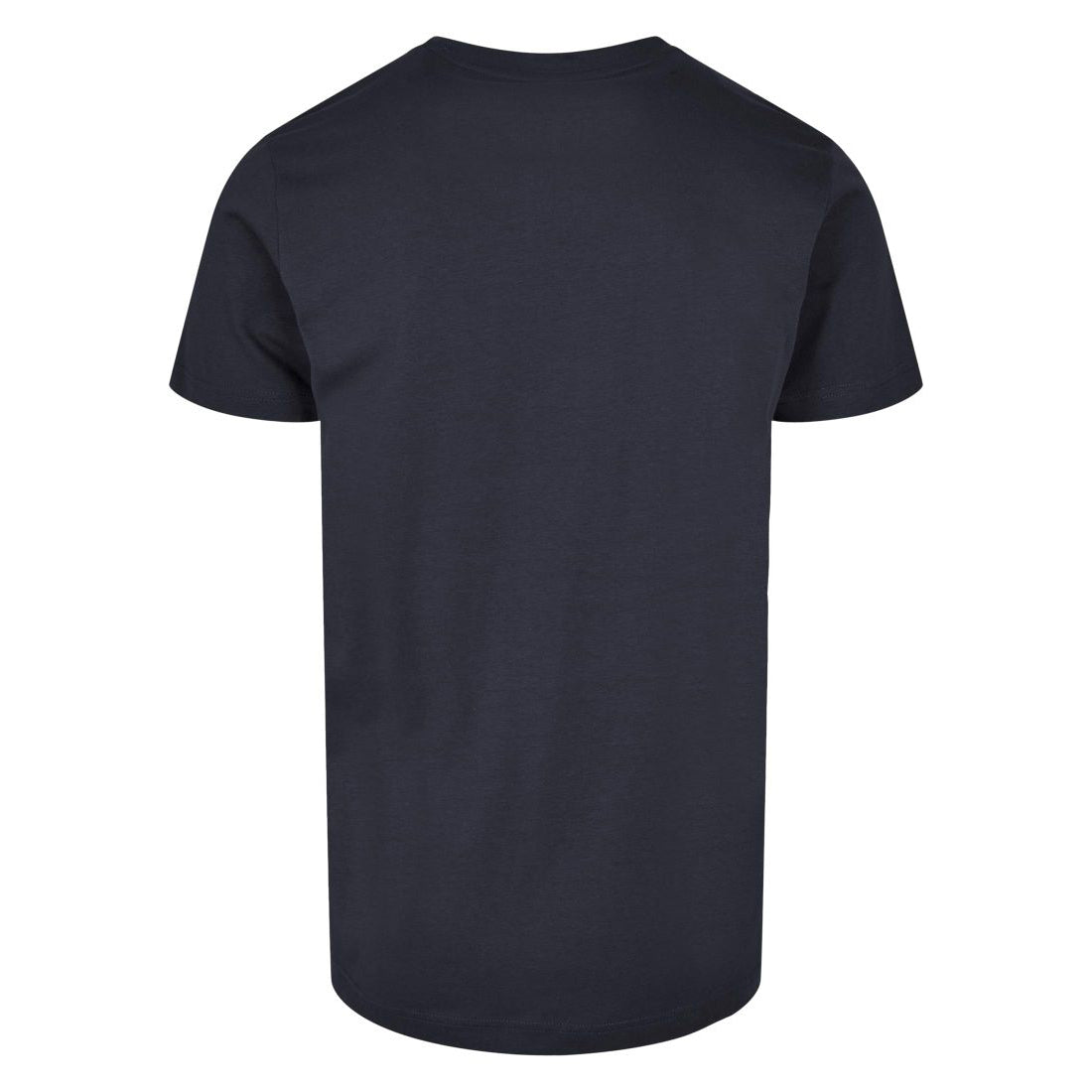 Navy - Back - Build Your Brand Mens Basic Round Neck T-Shirt