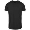 Black - Front - Build Your Brand Mens Basic Round Neck T-Shirt