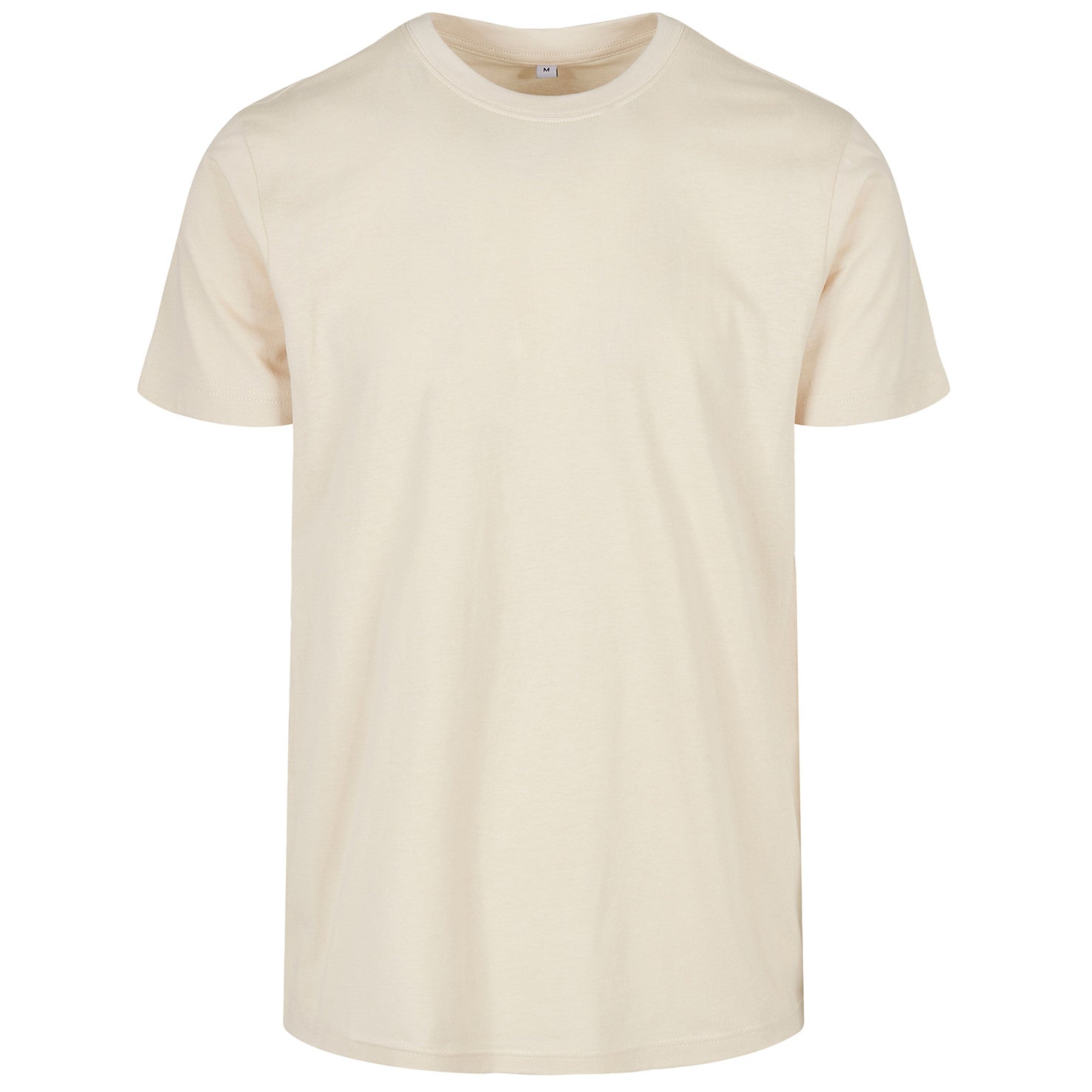 Sand - Front - Build Your Brand Mens Basic Round Neck T-Shirt
