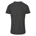 Charcoal - Back - Build Your Brand Mens Basic Round Neck T-Shirt