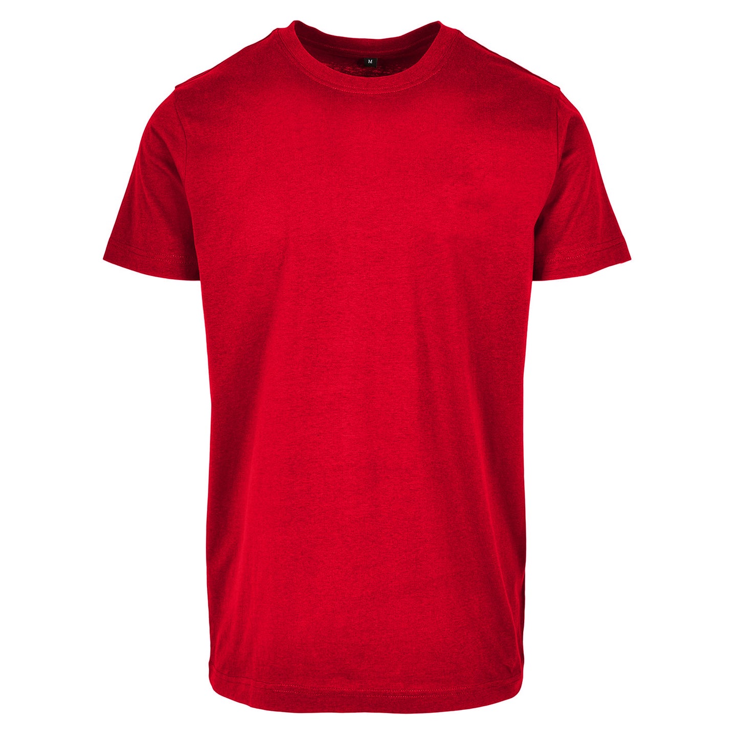 City Red - Front - Build Your Brand Mens Basic Round Neck T-Shirt
