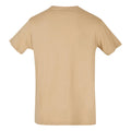 Union Beige - Back - Build Your Brand Mens Basic Round Neck T-Shirt
