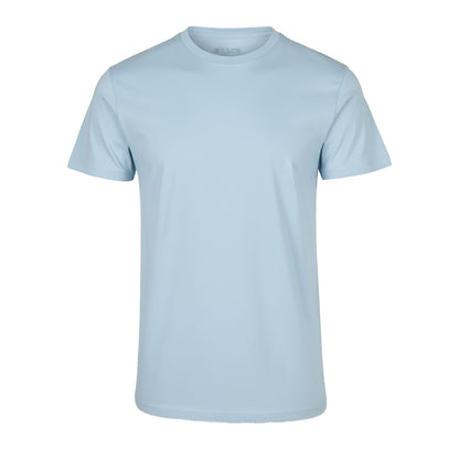 Ocean Blue - Front - Build Your Brand Mens Basic Round Neck T-Shirt