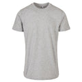 Heather Grey - Front - Build Your Brand Mens Basic Round Neck T-Shirt