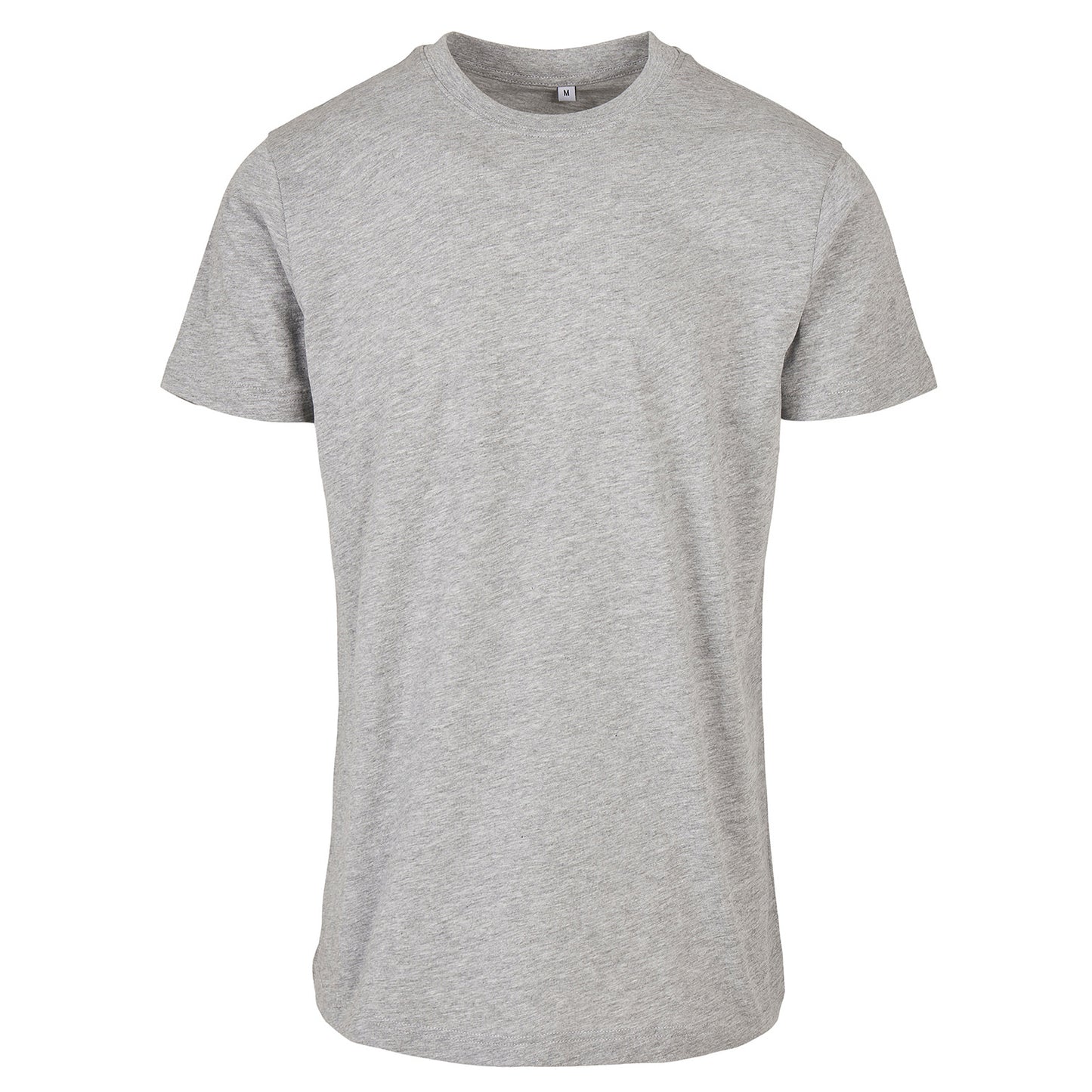 Heather Grey - Front - Build Your Brand Mens Basic Round Neck T-Shirt