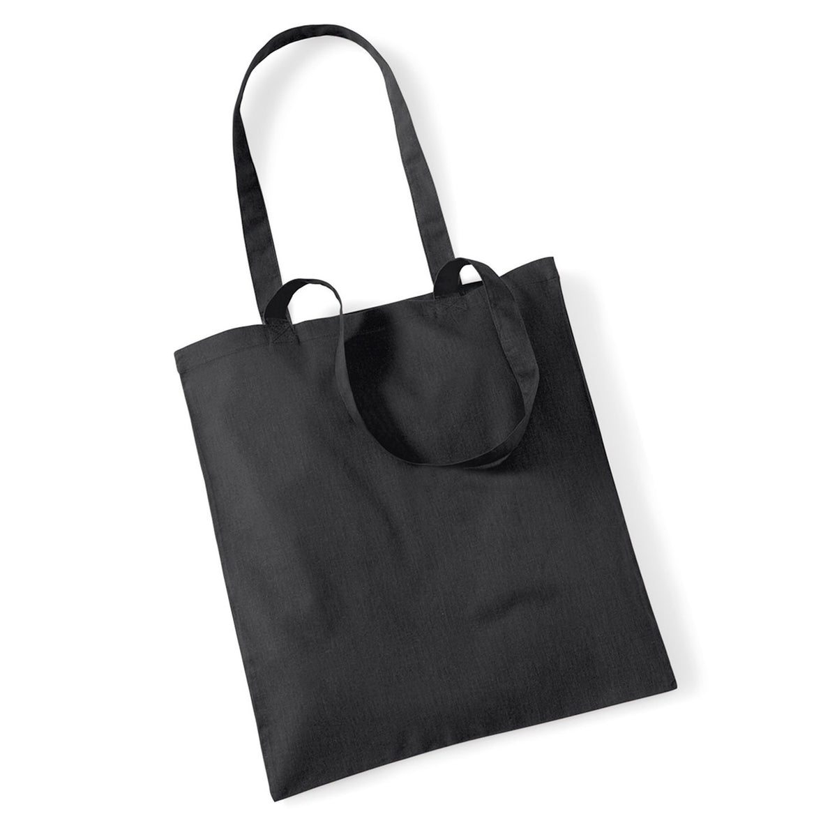 Black - Pack Shot - Westford Mill Cotton Recycled Tote Bag