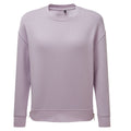 Lilac - Front - TriDri Womens-Ladies Recycled Zipped Sweatshirt
