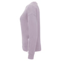 Lilac - Side - TriDri Womens-Ladies Recycled Zipped Sweatshirt